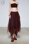 Marc Le Bihan Shrink Silk Stretch Elastic Bandeau 26920 Series French Handmade MLB-26920-AUBERGINE 24 New Colors